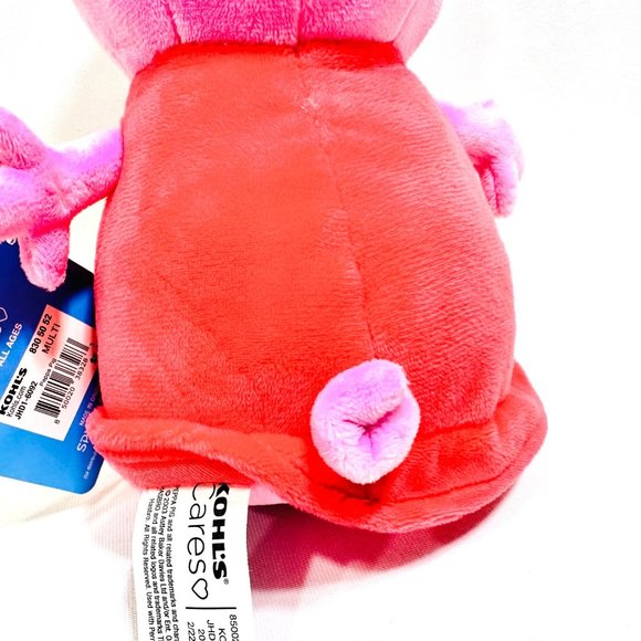 Fun Combo of Peppa Pig Kohl's Cares Plush and a NWT Pillowcase - Picture 9 of 12